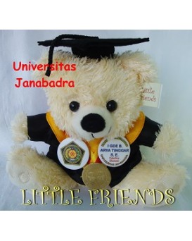 Boneka Wisuda Universitas Janabadra (25 cm)